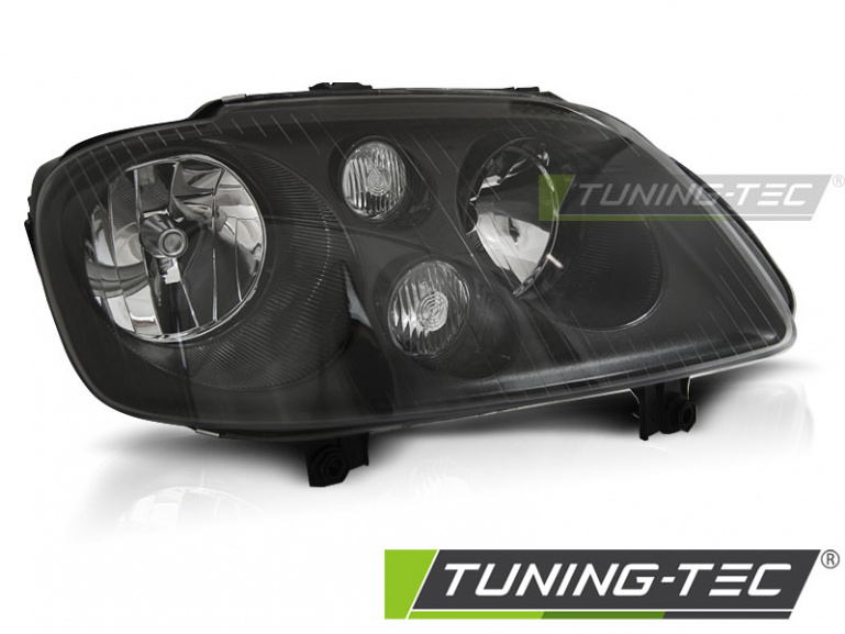 Upgrade Klarglas Scheinwerfer rechts für VW Touran 1T 03-06 schwarz